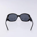 CHANEL Sunglasses Plastic Black CC Auth ac3857-3