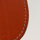 HERMES Paddock Sailor Charm Leather Brown Auth ac3861-4