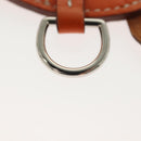 HERMES Paddock Sailor Charm Leather Brown Auth ac3861-7