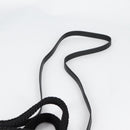 BALENCIAGA Ibiza Small Shoulder Bag Nylon Black Silver 695612 Auth ac3862M-15