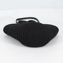 BALENCIAGA Ibiza Small Shoulder Bag Nylon Black Silver 695612 Auth ac3862M-5