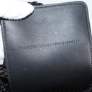 BALENCIAGA Ibiza Small Shoulder Bag Nylon Black Silver 695612 Auth ac3862M-11