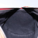 BURBERRY Nova Check Hand Bag PVC Beige Auth ac3864-19