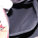 BURBERRY Nova Check Hand Bag PVC Beige Auth ac3864-20