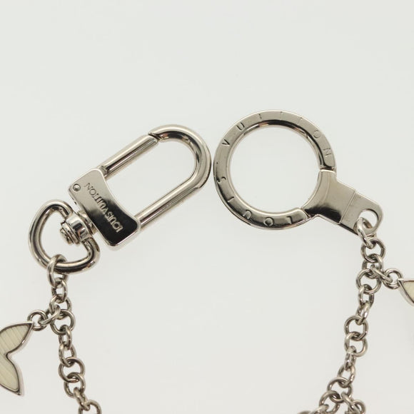 LOUIS VUITTON Bijoux Sac Chainne Fleur De Epi Bag Charm M65110 LV Auth ac3866