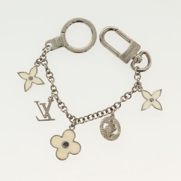 LOUIS VUITTON Bijoux Sac Chainne Fleur De Epi Bag Charm M65110 LV Auth ac3866