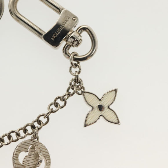 LOUIS VUITTON Bijoux Sac Chainne Fleur De Epi Bag Charm M65110 LV Auth ac3866
