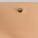 LOUIS VUITTON Multicolor Porte Monnaie Pla Coin Purse White M92657 Auth ac3869V-17
