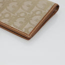 Christian Dior Trotter Canvas Long Wallet Green Auth ac3871-10