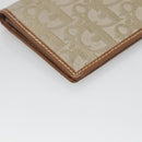 Christian Dior Trotter Canvas Long Wallet Green Auth ac3871-11