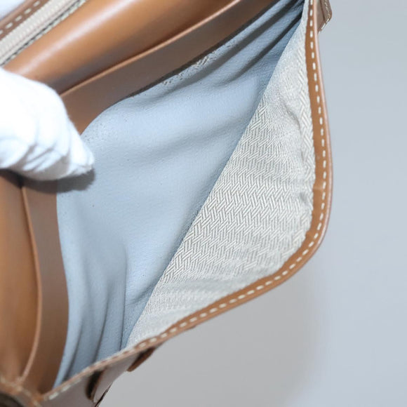 Christian Dior Trotter Canvas Long Wallet Green Auth ac3871