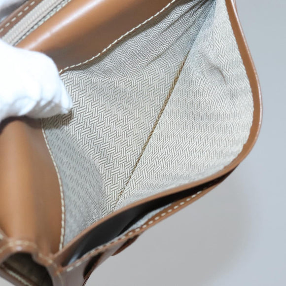 Christian Dior Trotter Canvas Long Wallet Green Auth ac3871