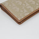 Christian Dior Trotter Canvas Long Wallet Green Auth ac3871-9