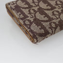 Christian Dior Trotter Canvas Wallet Black Auth ac3872-11