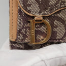 Christian Dior Trotter Canvas Wallet Black Auth ac3872-12