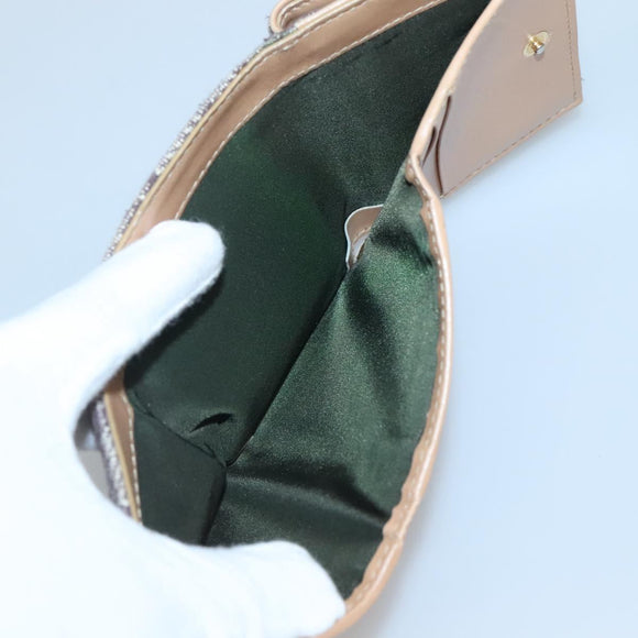 Christian Dior Trotter Canvas Wallet Black Auth ac3872