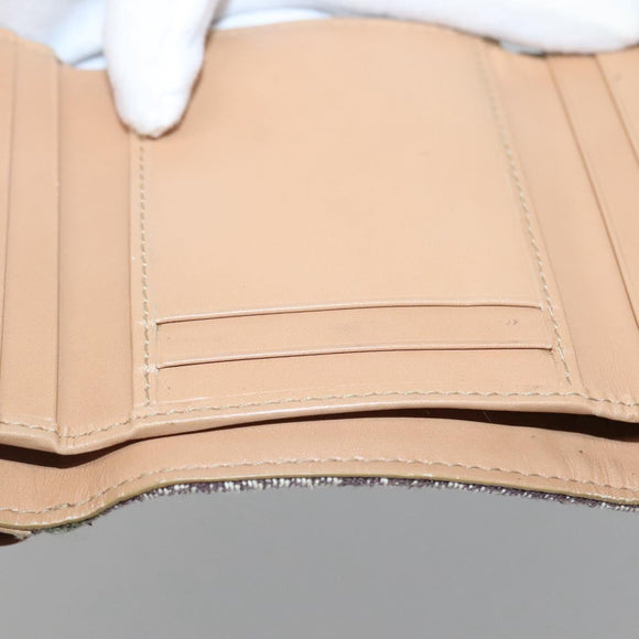 Christian Dior Trotter Canvas Wallet Black Auth ac3872