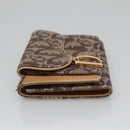 Christian Dior Trotter Canvas Wallet Black Auth ac3872-5