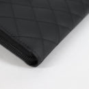 CHANEL Cambon Line Matelasse Long Wallet Leather Black CC Auth ac3874M-16