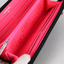 CHANEL Cambon Line Matelasse Long Wallet Leather Black CC Auth ac3874M-21