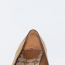 GUCCI Pumps Leder Gold Auth ac3875-19