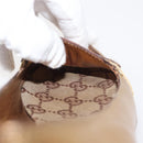 GUCCI Pumps Leather Gold Auth ac3875-20