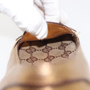 GUCCI Pumps Leder Gold Auth ac3875-38