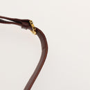 CARTIER Must Line Shoulder Bag Leather 2Set Bordeaux Auth ac3877-14