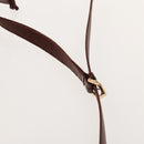 CARTIER Must Line Shoulder Bag Leather 2Set Bordeaux Auth ac3877-6