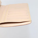LOUIS VUITTON Multicolor Portefeuille Viennois Wallet White M92987 Auth ac3880-20