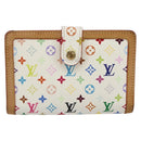 LOUIS VUITTON Multicolor Portefeuille Viennois Wallet White M92987 Auth ac3880-13