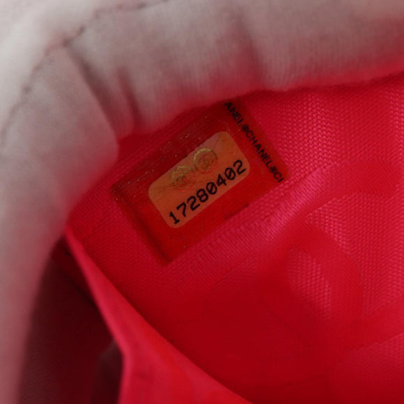 CHANEL Cambon Line Long Wallet Calf Skin Black Silver CC Auth ac3882