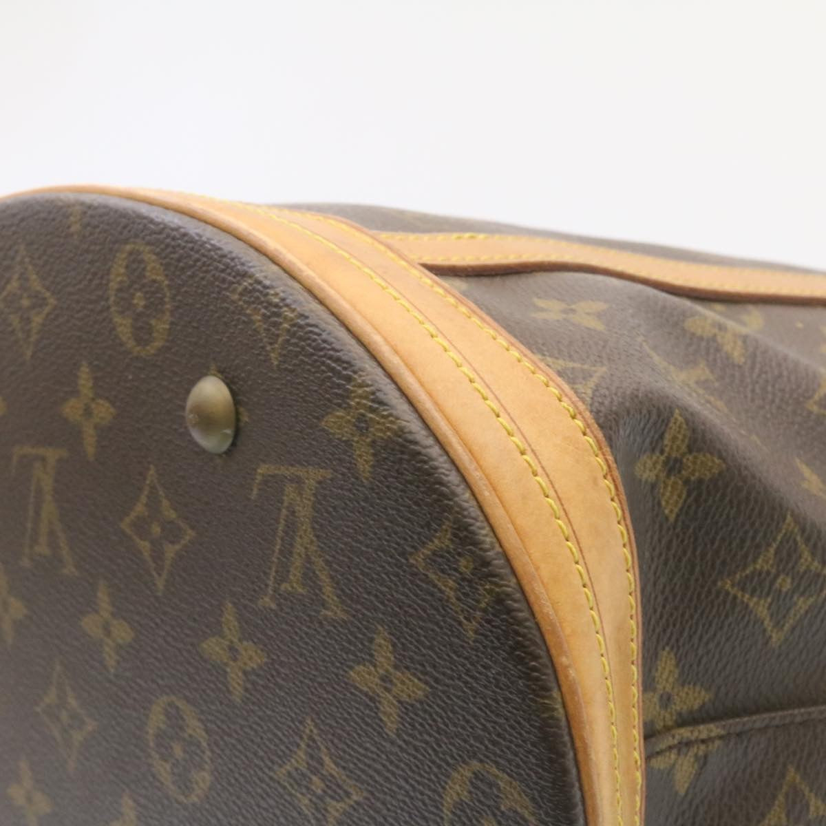 LOUIS VUITTON Monogram Bucket GM Shoulder Bag M42236 LV Auth ac442