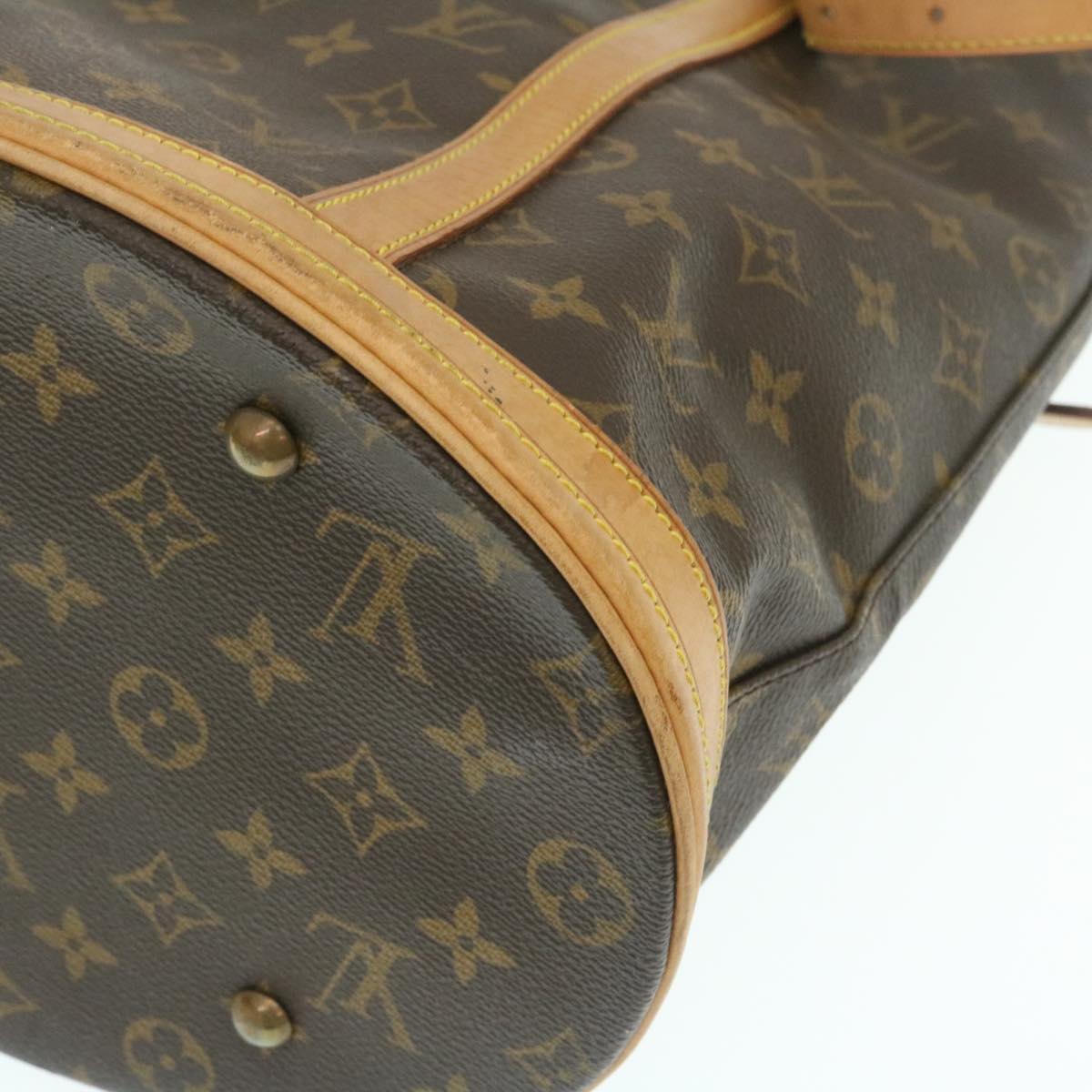 LOUIS VUITTON Monogram Bucket GM Shoulder Bag M42236 LV Auth ac641