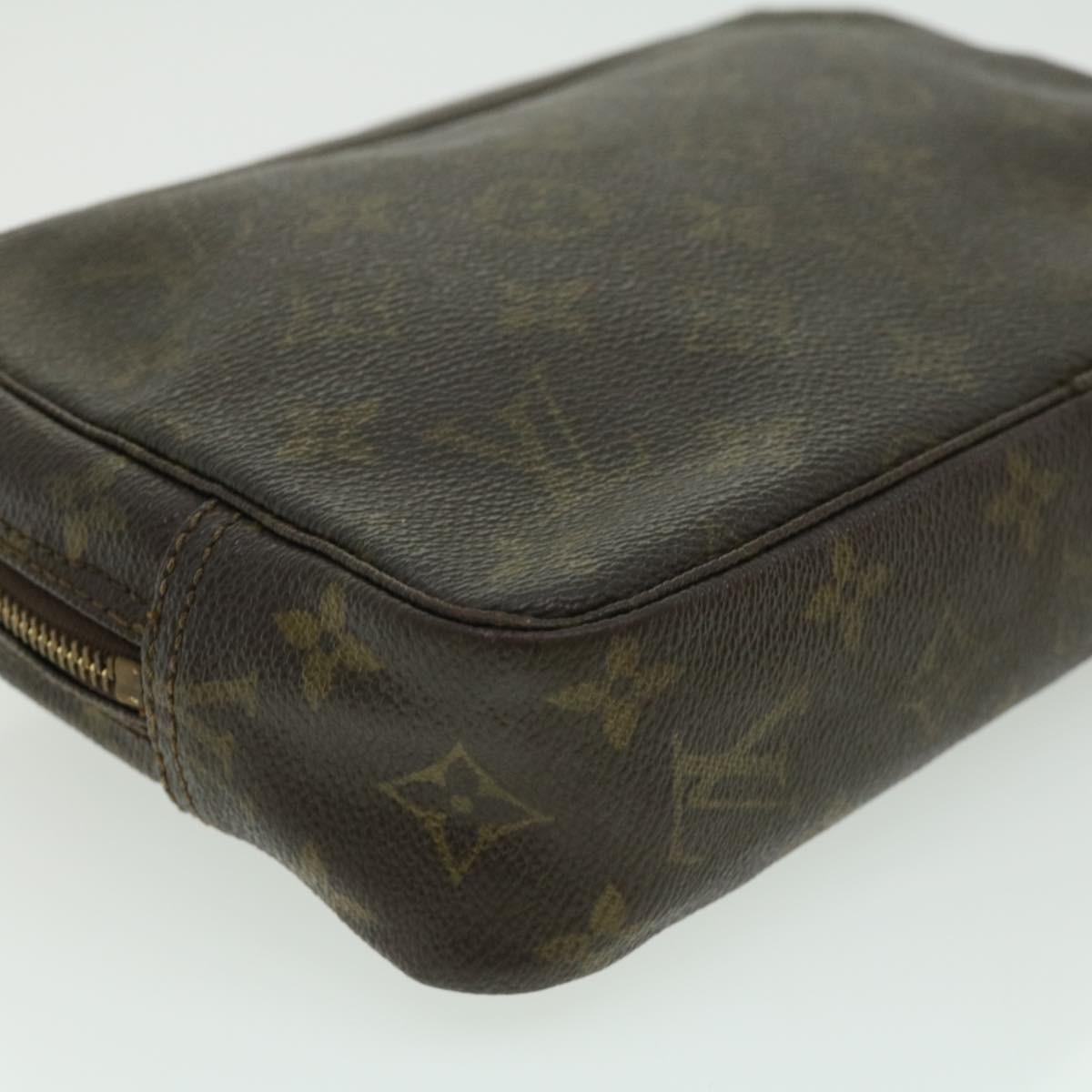 LOUIS VUITTON Monogram Trousse Toilette 23 Clutch Bag M47524 LV Auth ac869