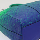 LOUIS VUITTON Monogram Illusion Keepall Tote Bag Neon Green M59688 Auth ai669SM-15