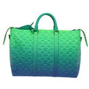 LOUIS VUITTON Monogram Illusion Keepall Tote Bag Neon Green M59688 Auth ai669SM-13