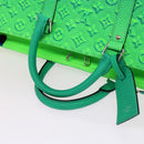 LOUIS VUITTON Monogram Illusion Keepall Tote Bag Neon Green M59688 Auth ai669SM-7