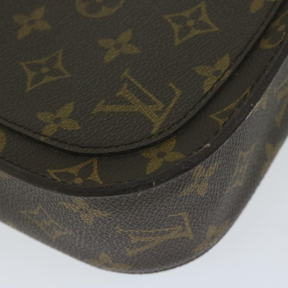 LOUIS VUITTON Monogram Saint Cloud GM Shoulder Bag M51242 LV Auth ai727