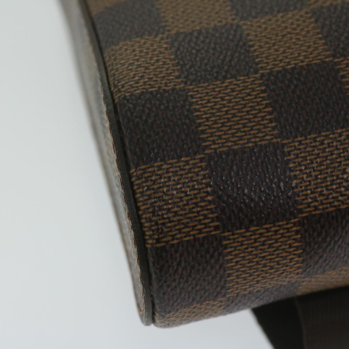 LOUIS VUITTON Damier Ebene Geronimos Shoulder Bag N51994 LV Auth ai761