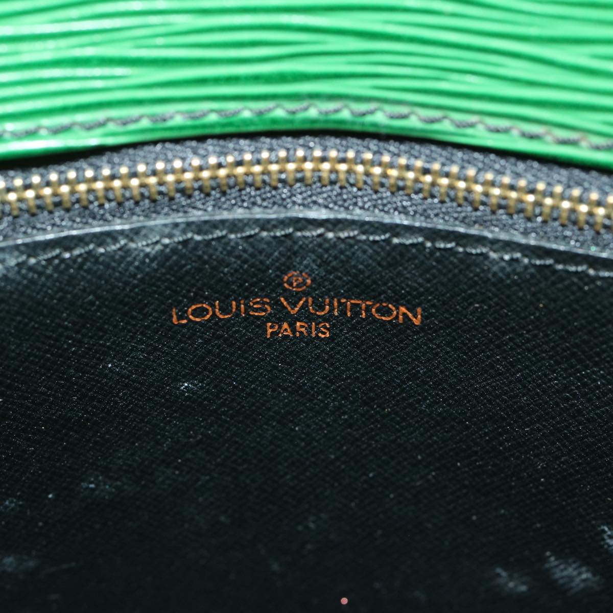 LOUIS VUITTON Epi Saint Cloud GM Shoulder Bag Green M52194 LV Auth ai775