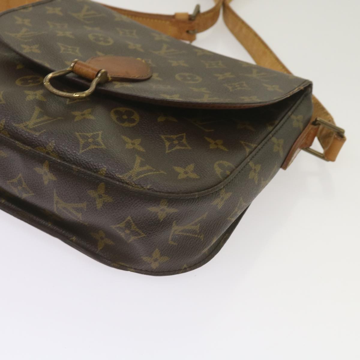 LOUIS VUITTON Monogram Saint Cloud GM Shoulder Bag M51242 LV Auth ai782