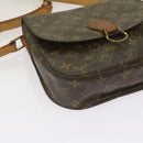 LOUIS VUITTON Monogram Saint Cloud GM Shoulder Bag M51242 LV Auth ai782-16
