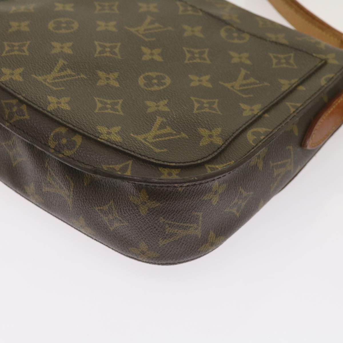 LOUIS VUITTON Monogram Saint Cloud GM Shoulder Bag M51242 LV Auth ai782