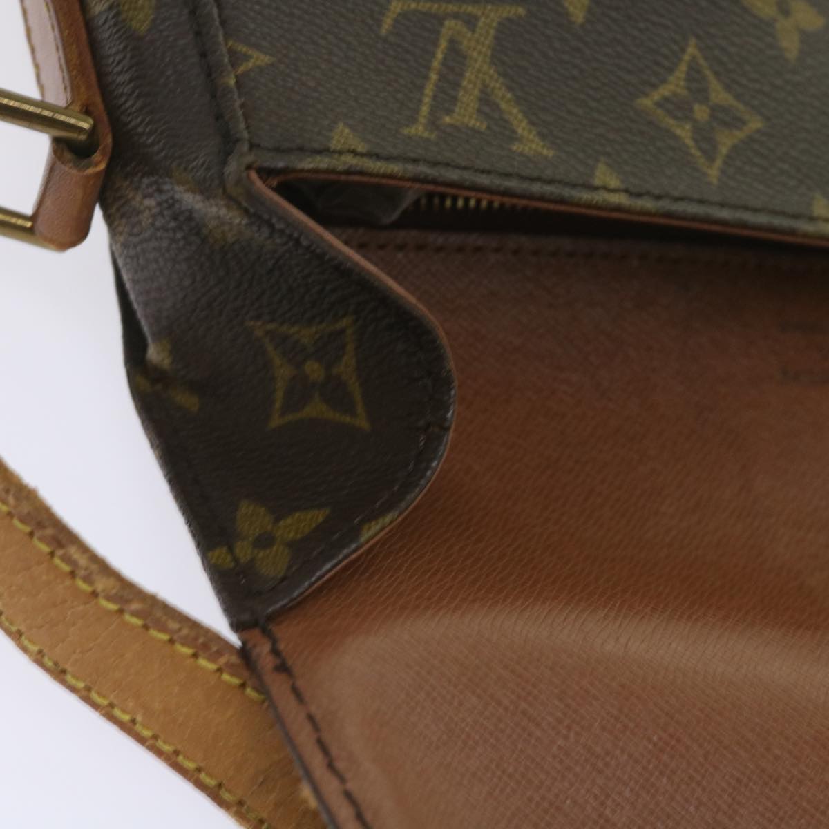 LOUIS VUITTON Monogram Saint Cloud GM Shoulder Bag M51242 LV Auth ai782