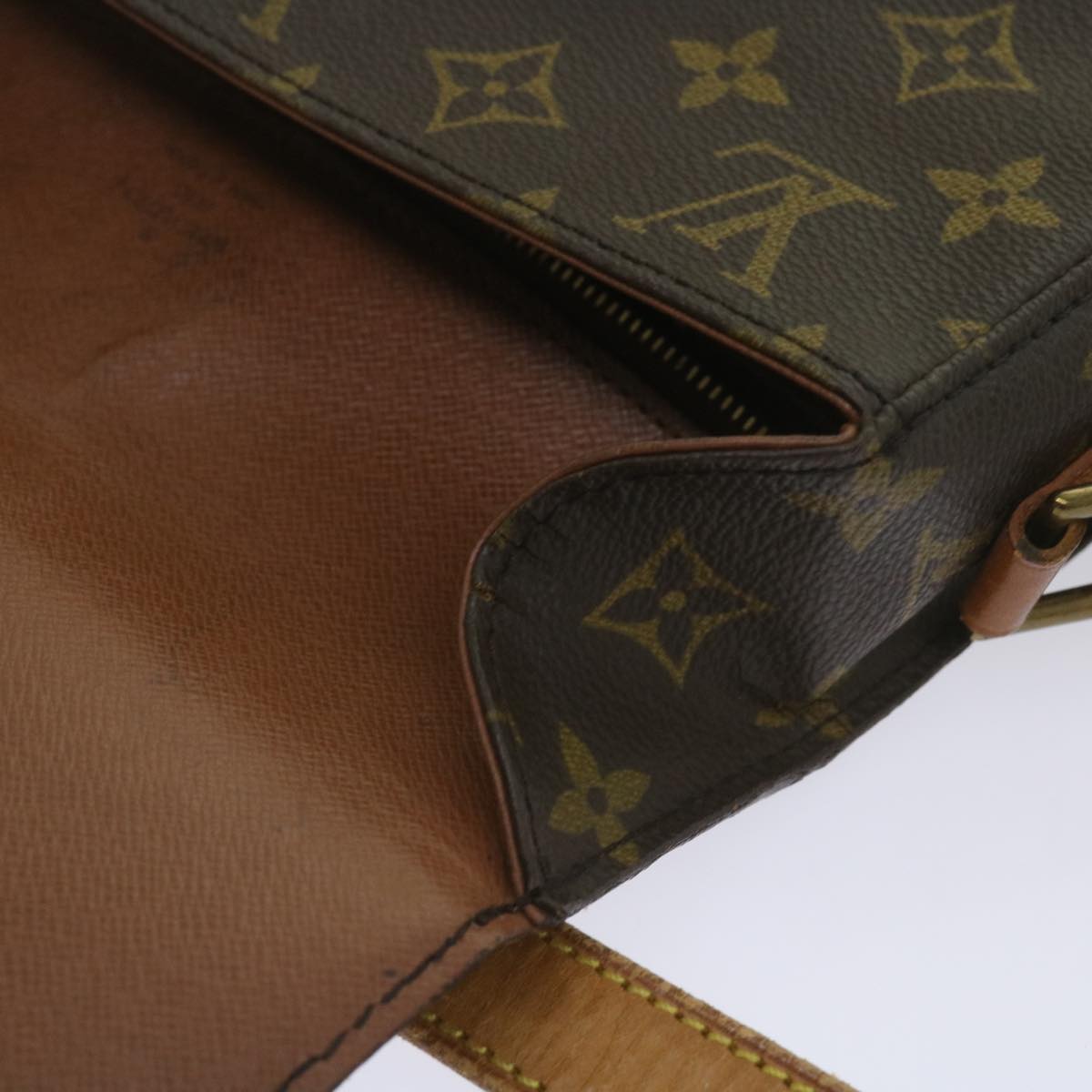 LOUIS VUITTON Monogram Saint Cloud GM Shoulder Bag M51242 LV Auth ai782