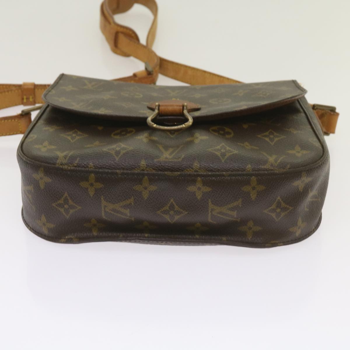 LOUIS VUITTON Monogram Saint Cloud GM Shoulder Bag M51242 LV Auth ai782