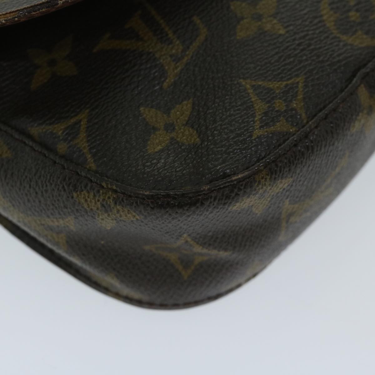 LOUIS VUITTON Monogram Saint Cloud PM Shoulder Bag M51244 LV Auth ai786