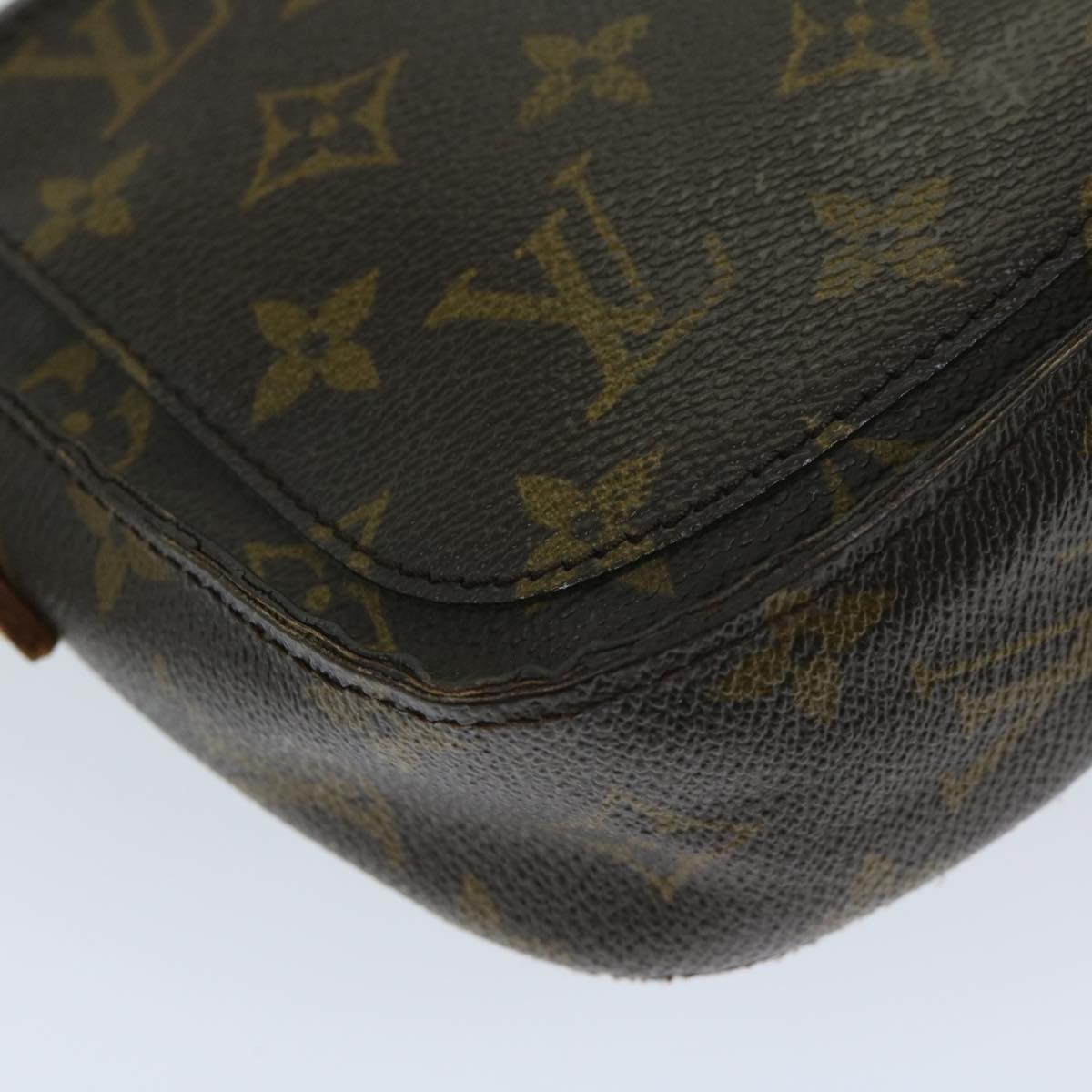 LOUIS VUITTON Monogram Saint Cloud PM Shoulder Bag M51244 LV Auth ai786