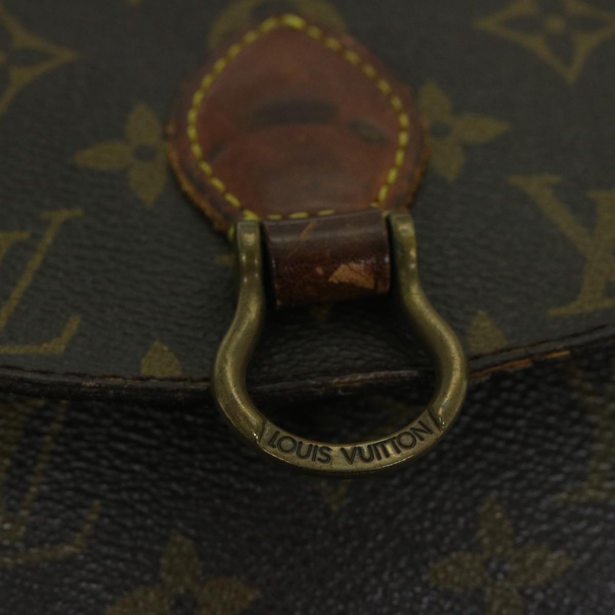 LOUIS VUITTON Monogram Saint Cloud PM Shoulder Bag M51244 LV Auth ai786